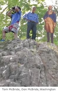 mcbride's rock, tom mcbride, don mcbride, george washington, David McRitchie 