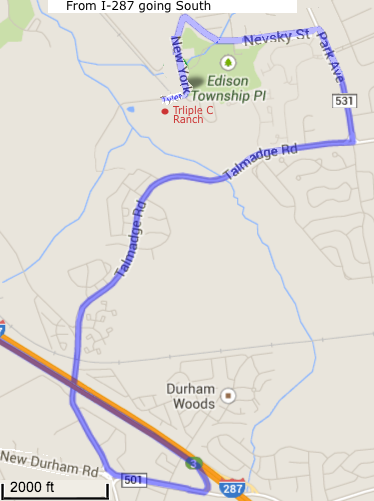 dismal swamp directions