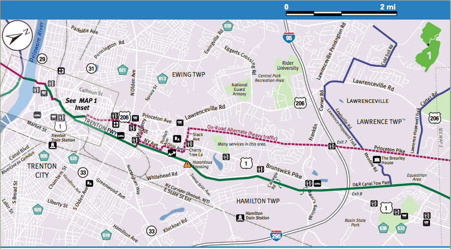 East Coast Greenway Trenton