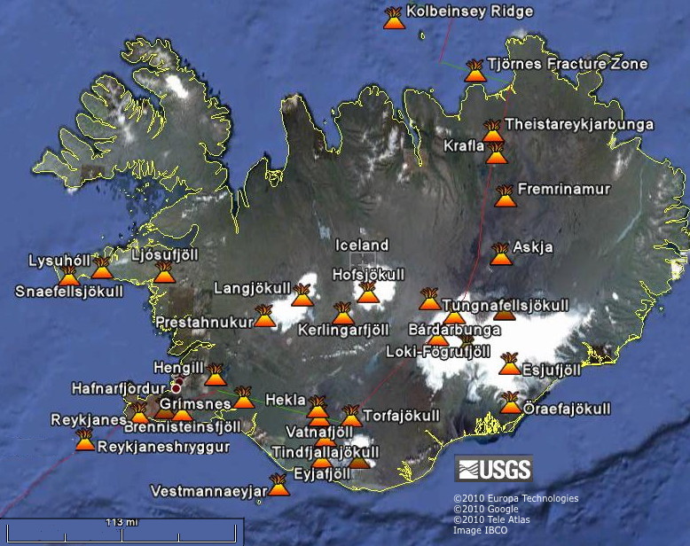 Iceland Volcanoes