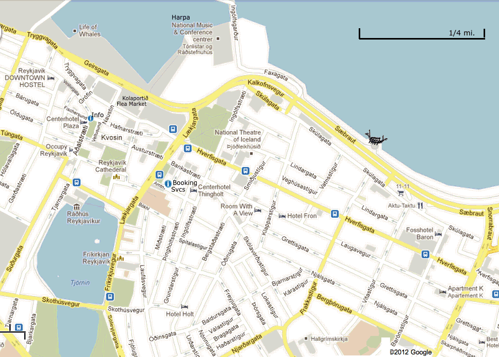 Reykjavik Downtown, Iceland