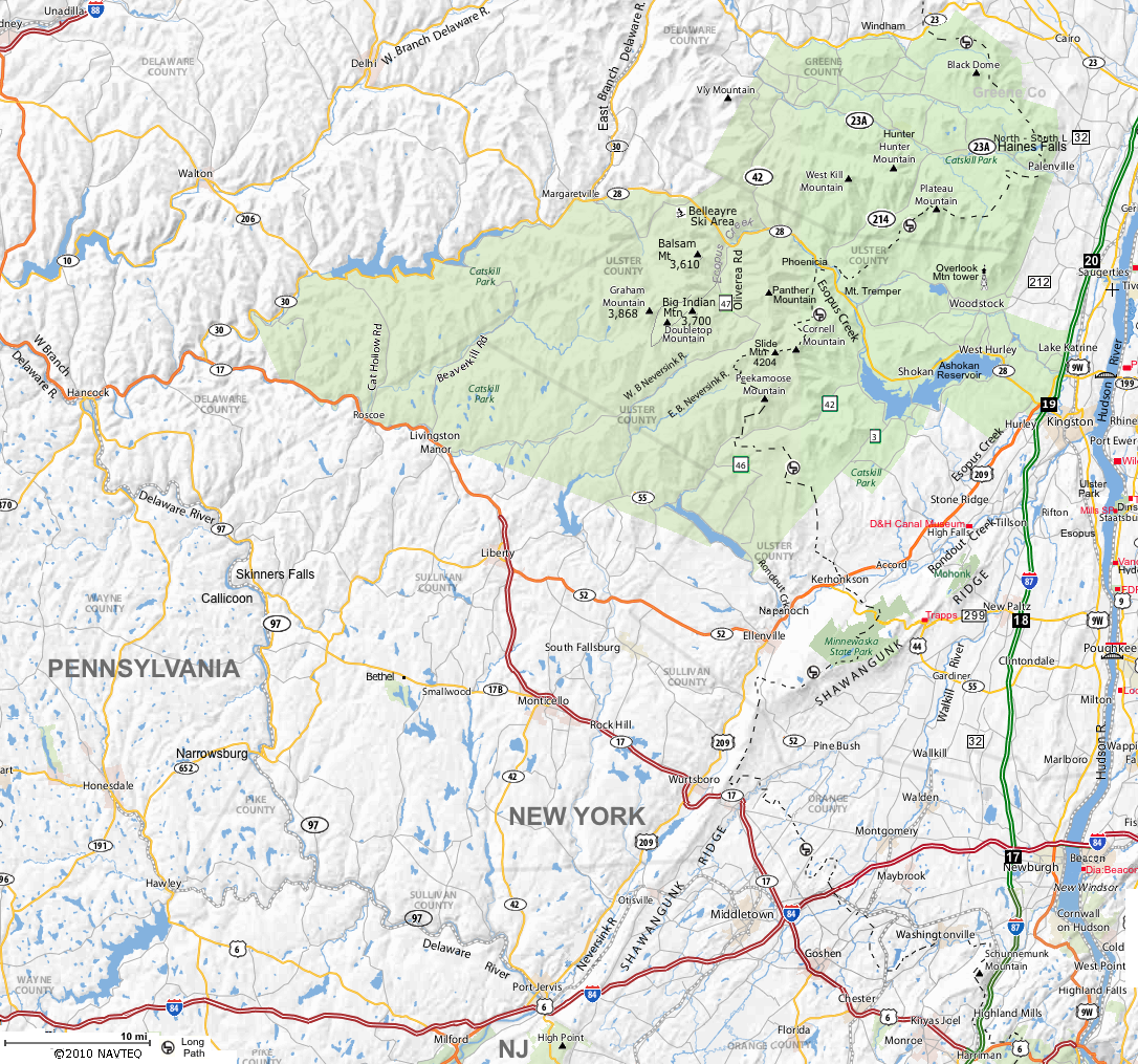 Appalachian Trail, Hudson Valley, orange co, putnam co, dutchess co, ulster co.  Kingston, poughkeepsie, catskills, Shawangunks, Shawangunk ridge, East branch delaware river, west branch delaware river, skinners falls, Minnewaska State park, Mohonk, slide mountain, hunter mountain, windham, New Paltz, Kingston, I-87, Catskill park, long path