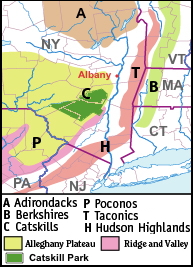 catskills, Shawangunks