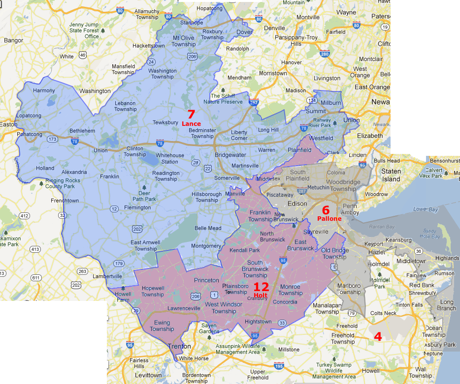 Central New Jersey Congressional District
